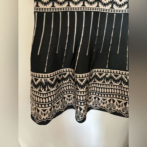 Jealous Tomato black and tan short sleeve dress size S - Picture 4 of 10